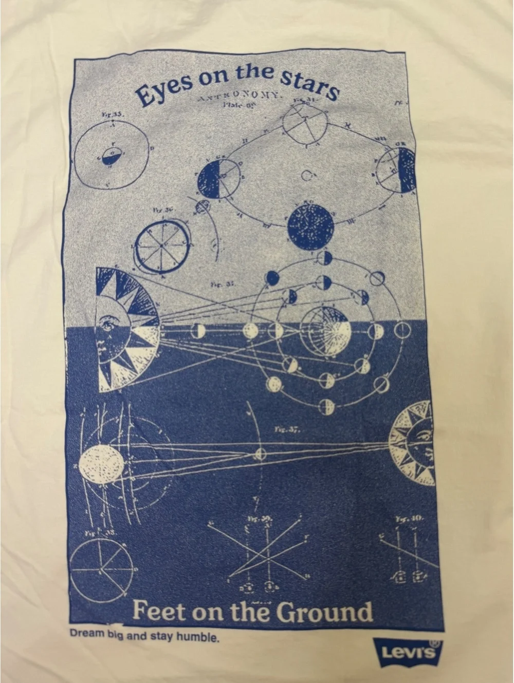 Levi's Graphic T-Shirt Off-White Cream 